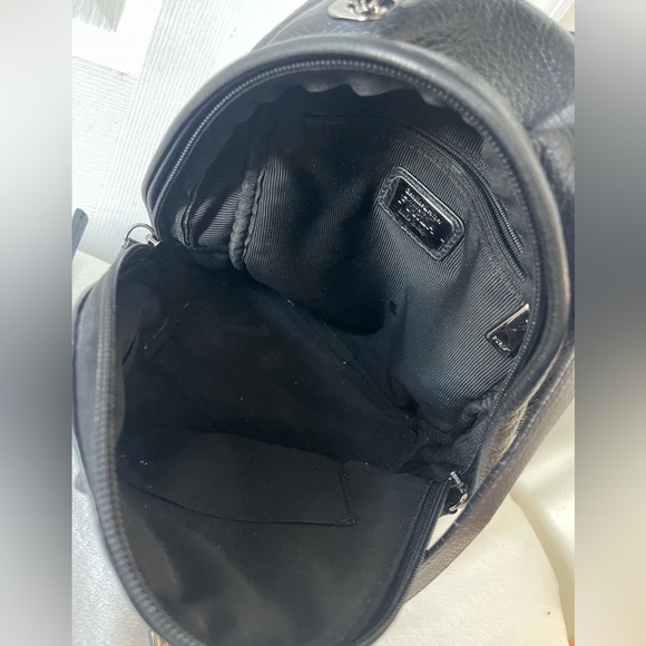 Furla Black Backpack with Studs EUC - Picture 7 of 16